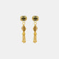22k Plain Gold Earring JGS-2207-06613