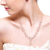18k Real Diamond Necklace JGS-2307-09008