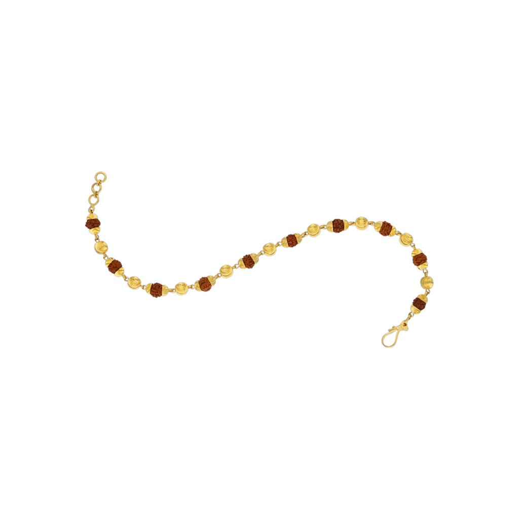 22k Plain Gold Bracelet JG-2103-00665