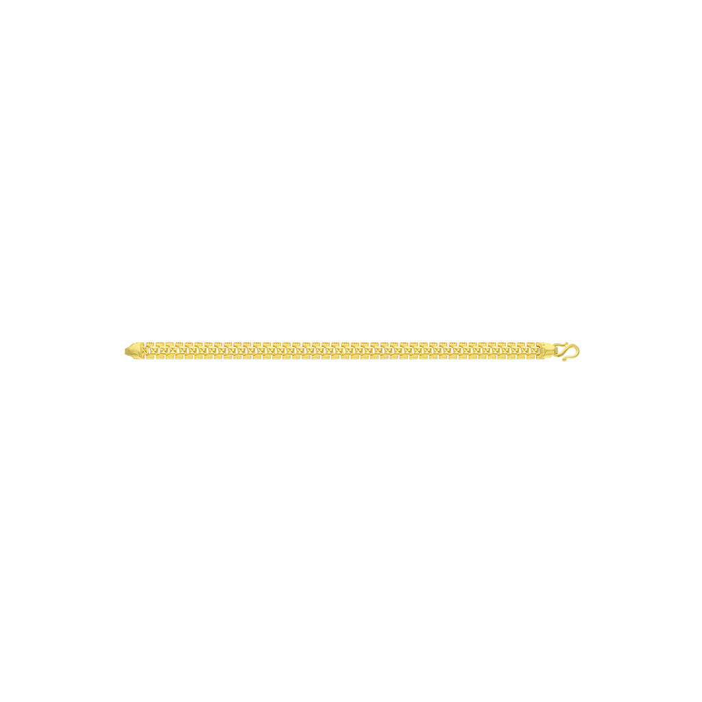 22k Plain Gold Bracelet JG-2103-00707