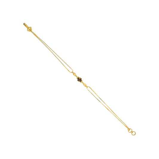 22k Plain Gold Bracelet JG-2107-01789