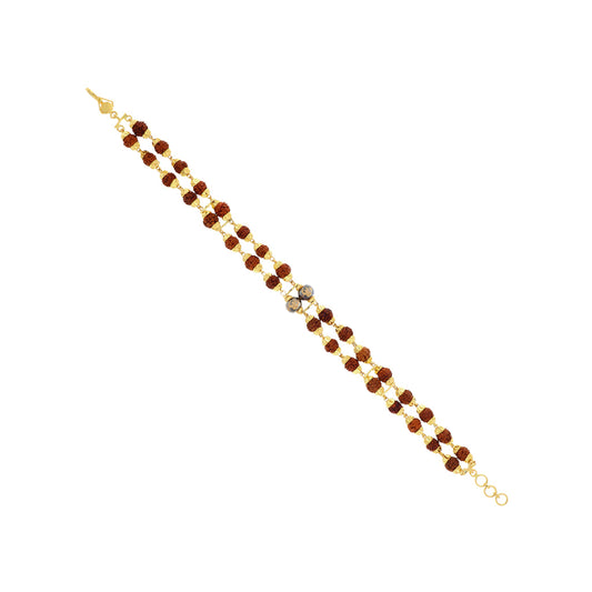 22k Plain Gold Bracelet JG-2109-04716