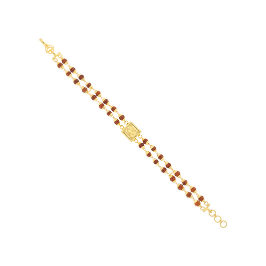 22k Plain Gold Bracelet JG-2109-04798