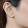 18k Plain Gold Earring JGD-2305-08397