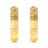 18k Plain Gold Earring JGD-2305-08408