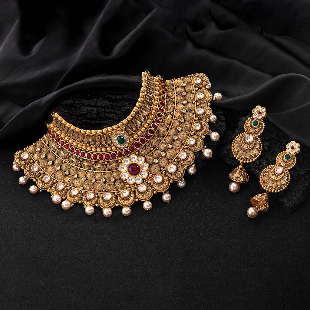 Shop 22k Antique Necklace Sets Women –