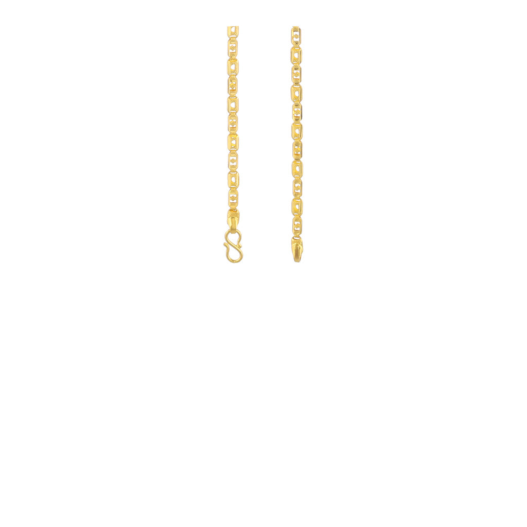 22k Plain Gold Chain JGS-2108-04463