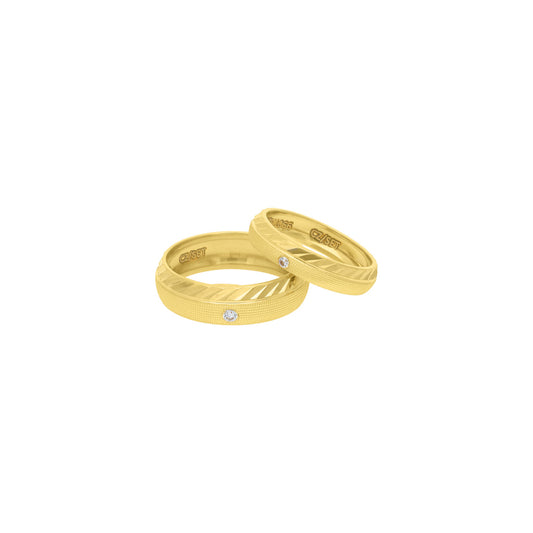 22k Plain Gold Ring JGS-2108-04540