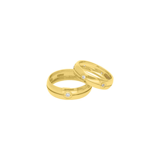 22k Plain Gold Ring JGS-2108-04543