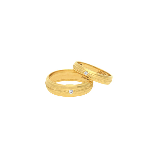 22k Plain Gold Ring JGS-2108-04561