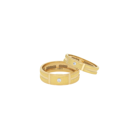 22k Plain Gold Ring JGS-2108-04570