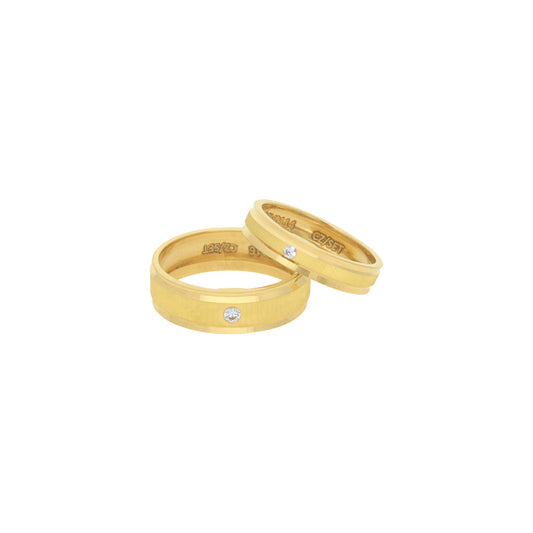 22k Plain Gold Ring JGS-2108-04573