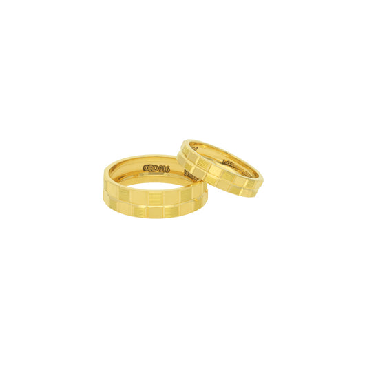 22k Plain Gold Ring JGS-2108-04579