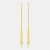22k Plain Gold Ear Chain JGS-2204-06065