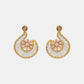 22k Plain Gold Earring JGS-2207-06412