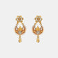 22k Plain Gold Earring JGS-2207-06553