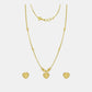 22k Plain Gold Necklace Set JGS-2212-08084