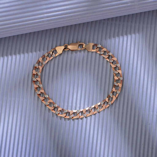 18k Plain Gold Bracelet JGS-2304-08266