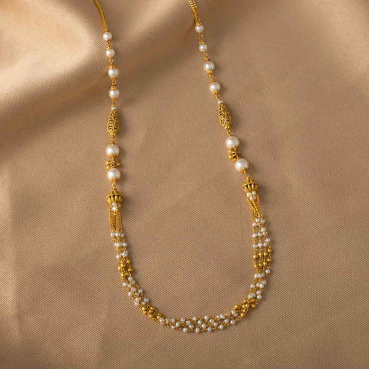22k Pearl Necklace JYG-2302-00172