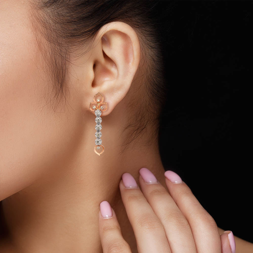 14k Real Diamond Earring JDN-2307-09029