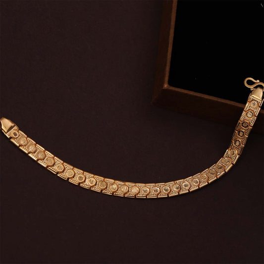 22k Plain Gold Bracelet JG-1811-1295