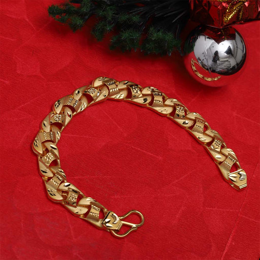 22k Plain Gold Bracelet JG-1812-1655