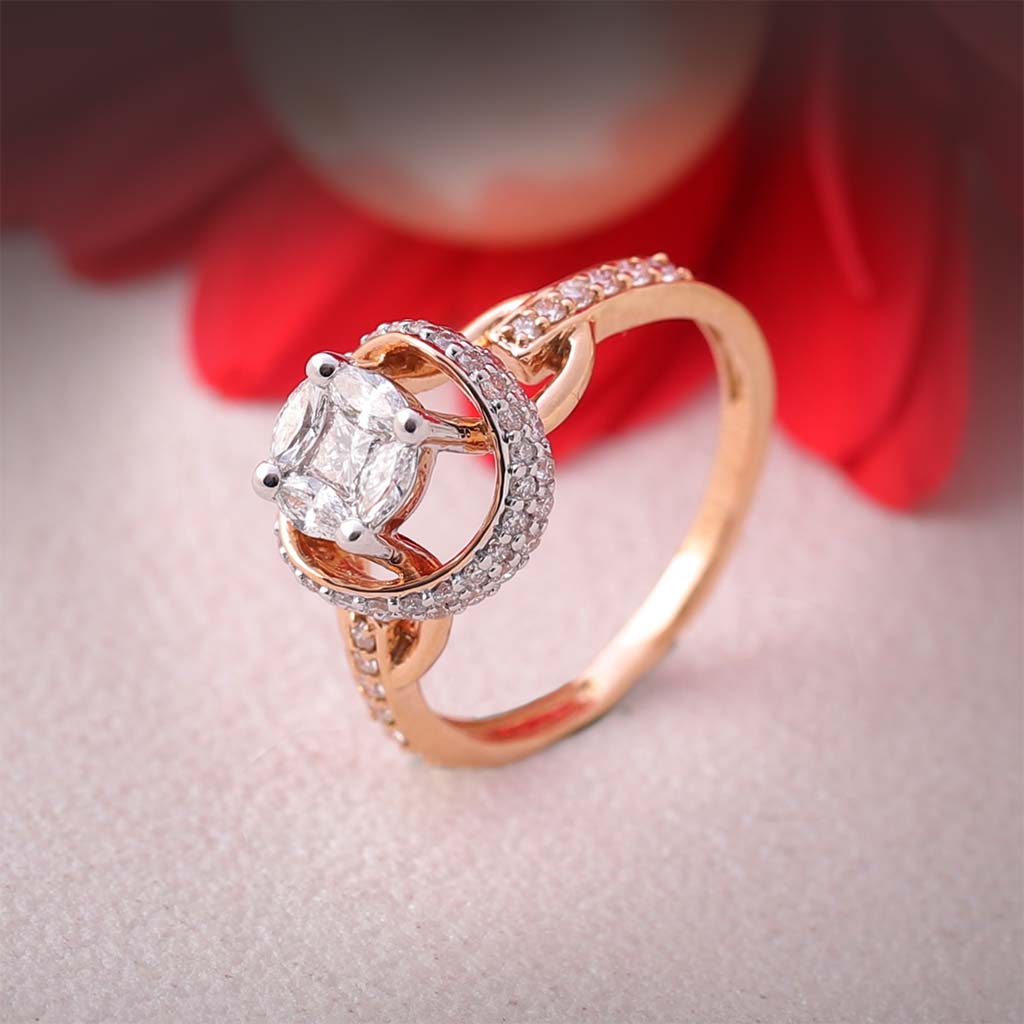 18k Real Diamond Ring JG-1908-00251 – Jewelegance