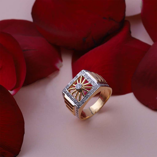 18k Real Diamond Ring JG-1901-2005