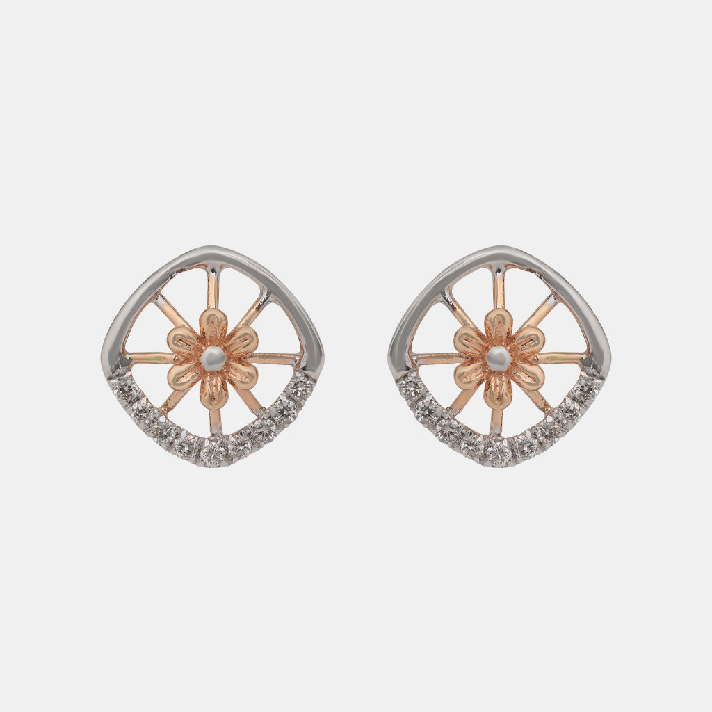 18k Real Diamond Earring JG-1901-3142