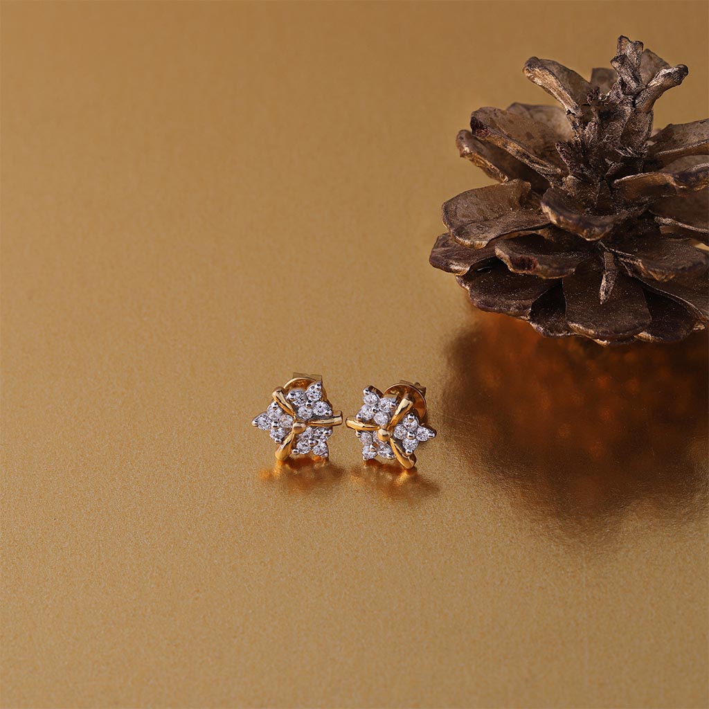 18k Real Diamond Earring JG-1904-2435