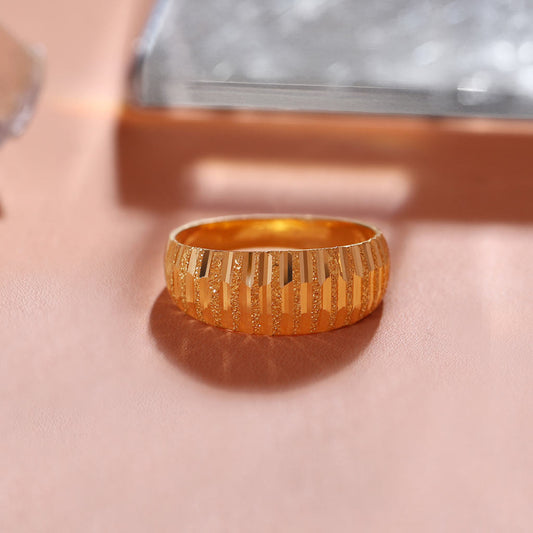 22k Plain Gold Ring JG-1904-2670