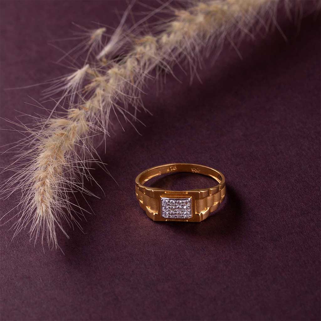 Buy Solid Men's Crown Design Ring in Platinum Online | ORRA