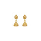22k Plain Gold Earring JG-1908-00133