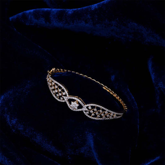 18k Real Diamond Bracelet JG-1912-01098