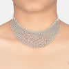 18k Real Diamond Necklace Set JG-1912-01103