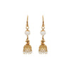 22k Plain Gold Earring JG-2002-01085