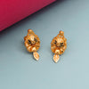 22k Plain Gold Earring JG-2002-01921