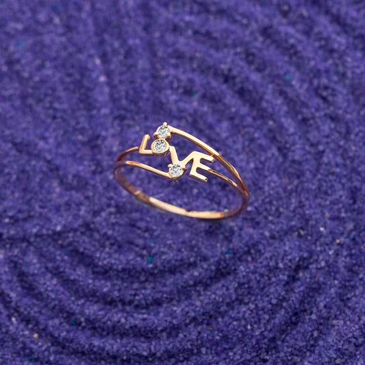 18k Real Diamond Ring JG-2002-01980
