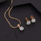 18k Real Diamond Necklace Set JG-2004-02217