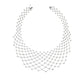 18k Real Diamond Necklace Set JG-2004-02218