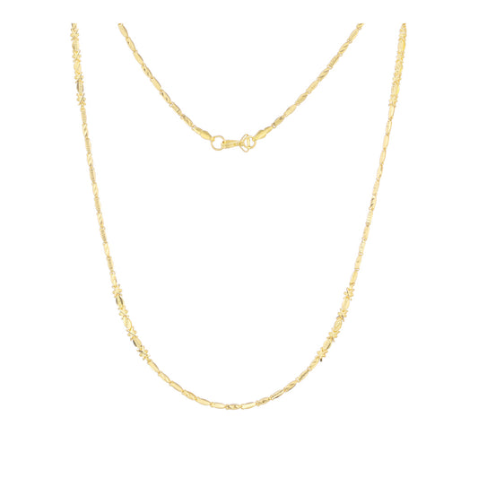 22k Plain Gold Chain JG-2108-03963