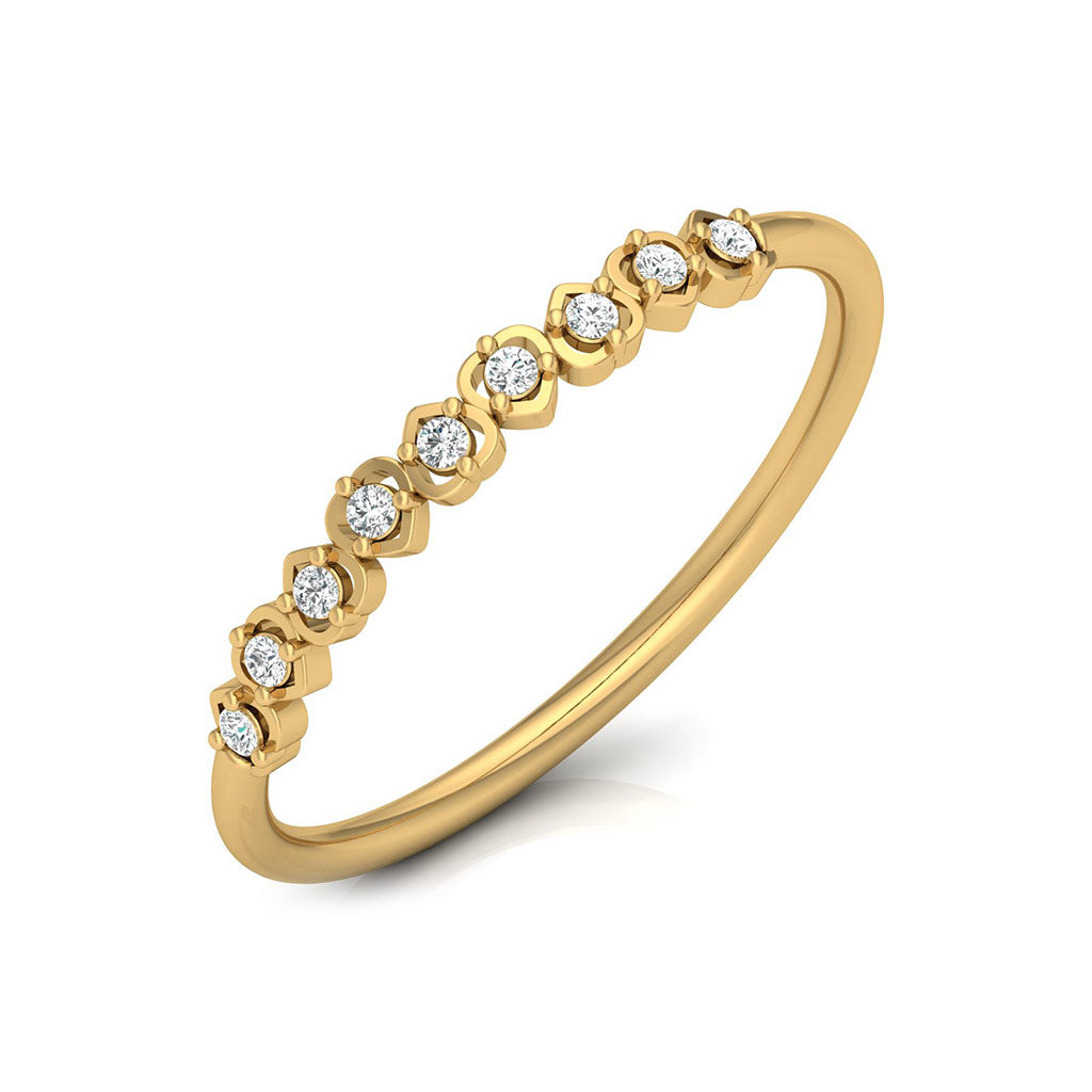 18k Real Diamond Ring JGD-2305-08593