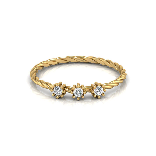 18k Real Diamond Ring JGD-2305-08605
