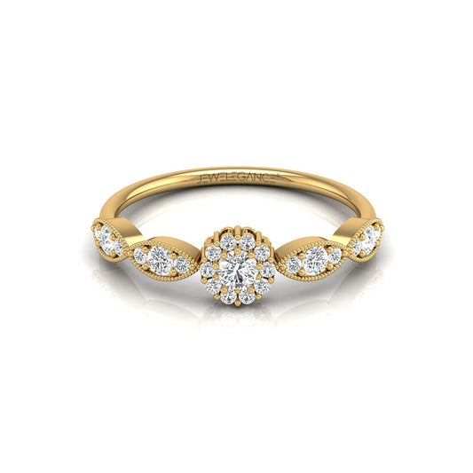 18k Real Diamond Ring JGD-2305-08641