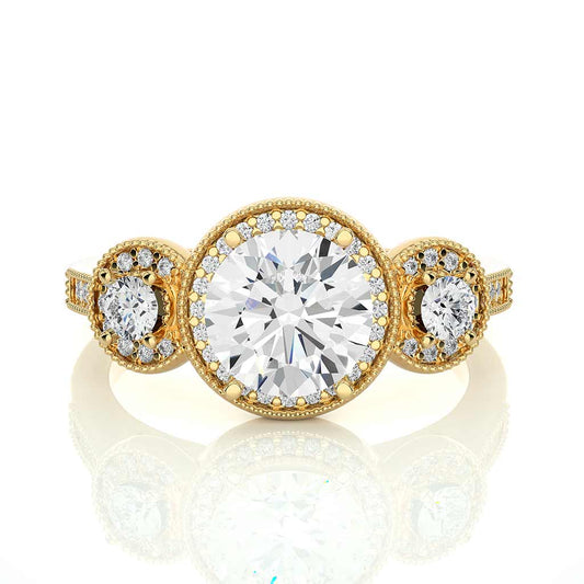 18k Real Diamond Ring JGD-2305-08679