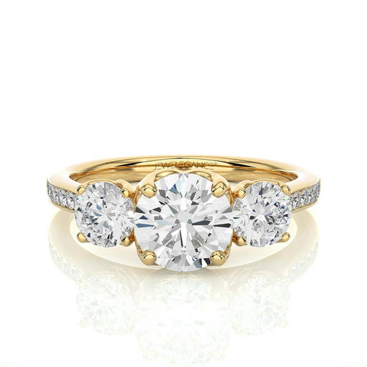18k Real Diamond Ring JGD-2305-08682