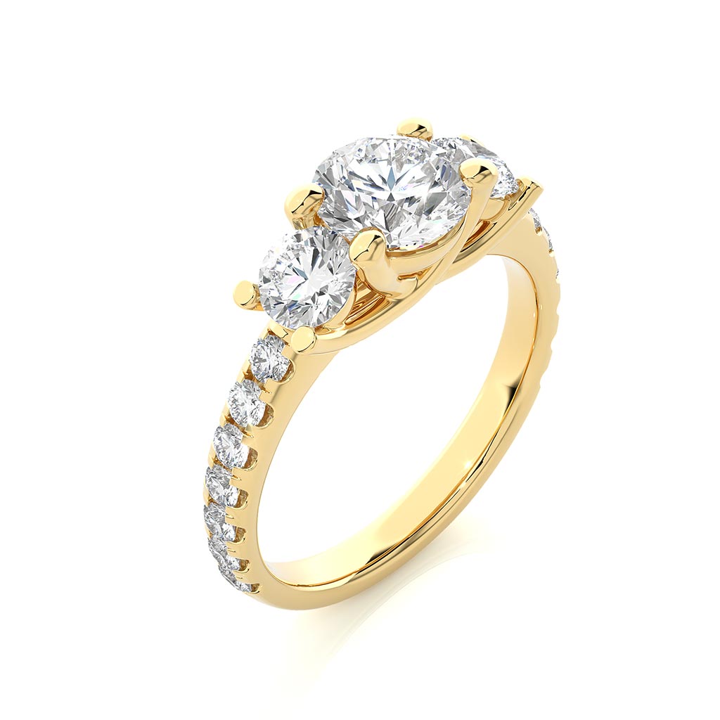 18k Real Diamond Ring JGD-2305-08684