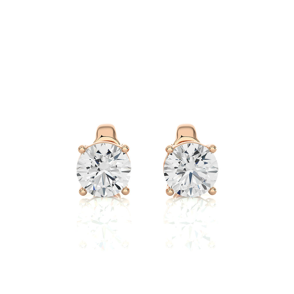 18k Real Diamond Earring JGD-2305-08706