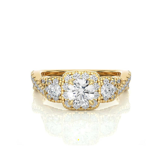 18k Real Diamond Ring JGD-2305-08742