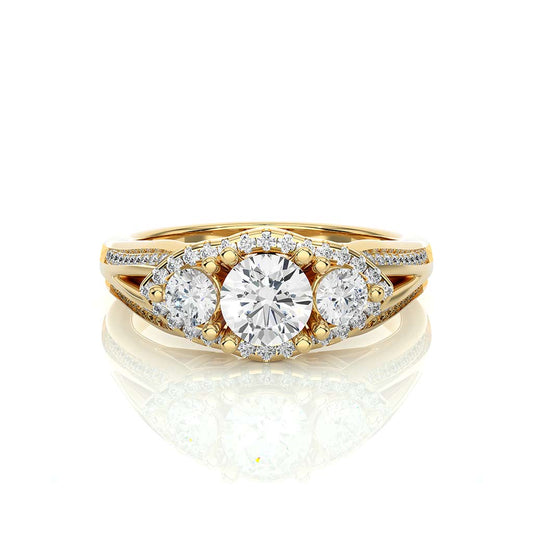 18k Real Diamond Ring JGD-2305-08743